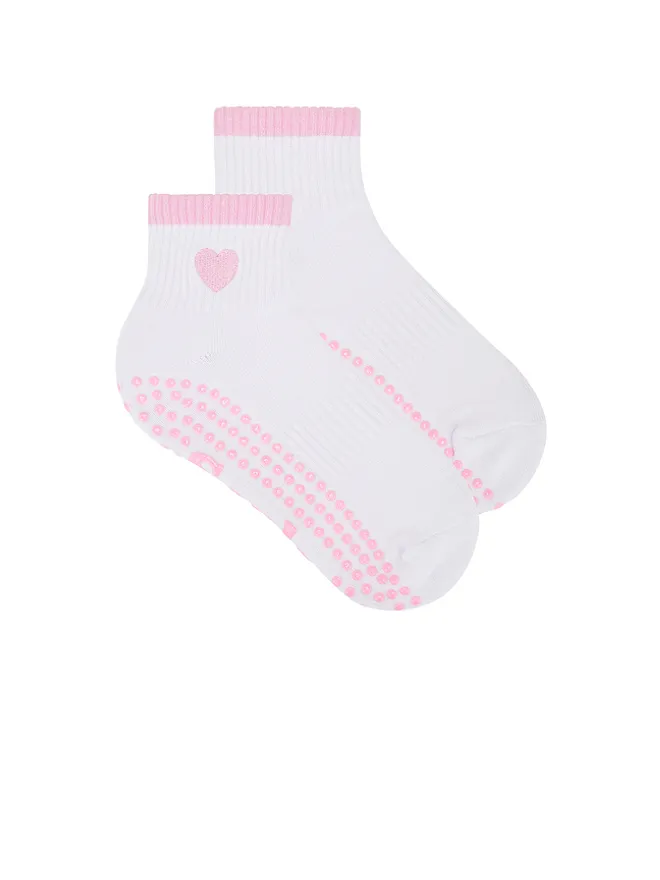 Souls. Souls. PINK HEART ソックスの商品画像
