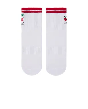 Souls. LUCKY YOU グリップソックス - White,Red. - サムネイル3