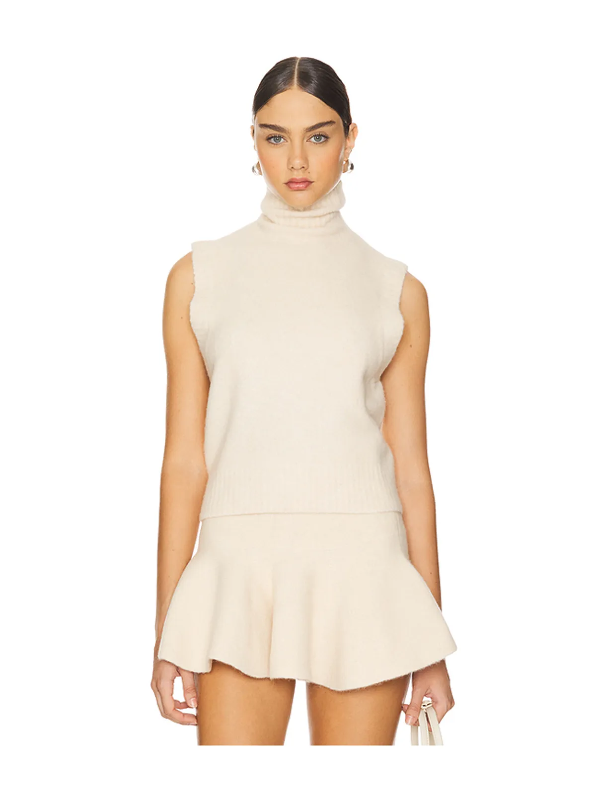 Susana Monaco MAPACHE MOCK NECK ベスト - 画像1