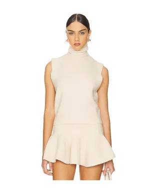 Susana Monaco MAPACHE MOCK NECK ベスト - サムネイル1