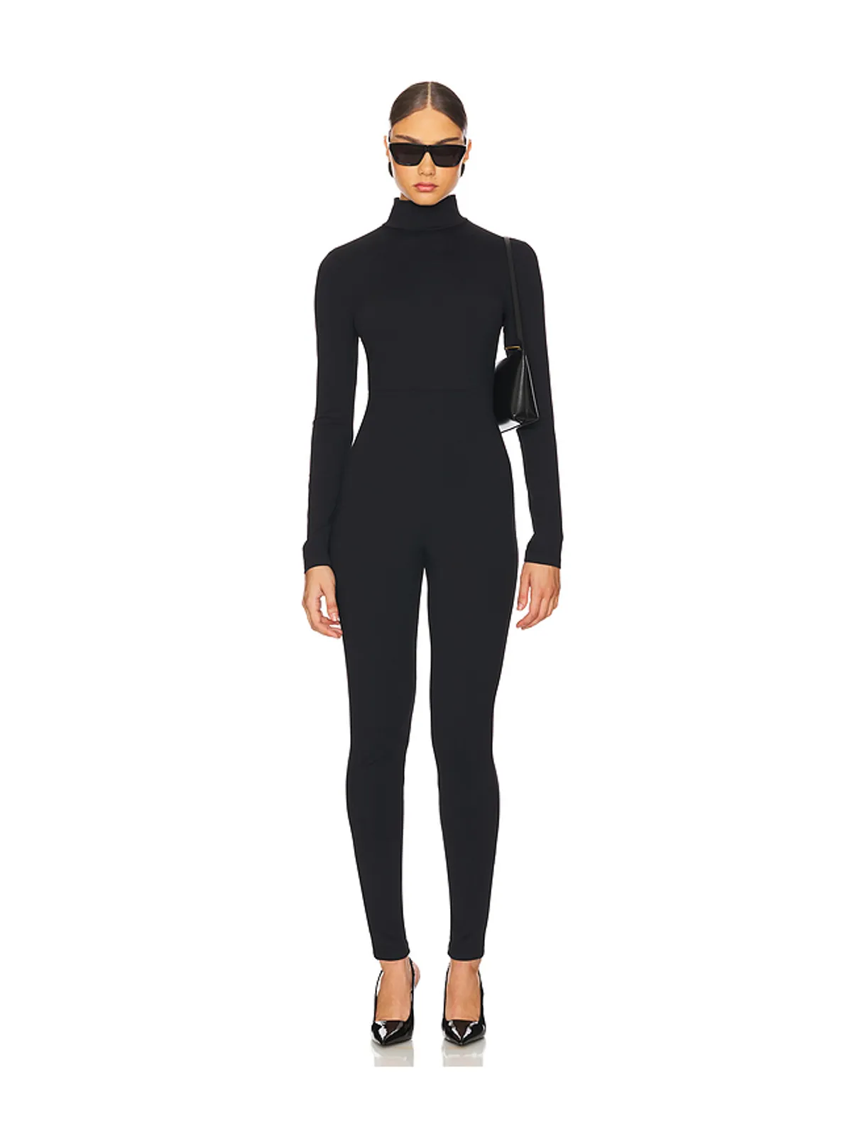 Susana Monaco MOCK NECK LONG SLEEVE ジャンプスーツ - 画像2