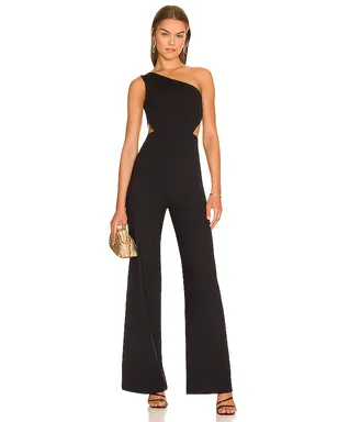 Susana Monaco ASYMMETRICAL CUT OUT ジャンプスーツ - サムネイル1