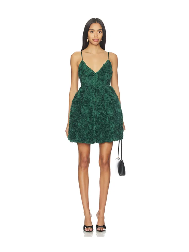 Susana Monaco Susana Monaco 質感のあるフローラルドレスの商品画像