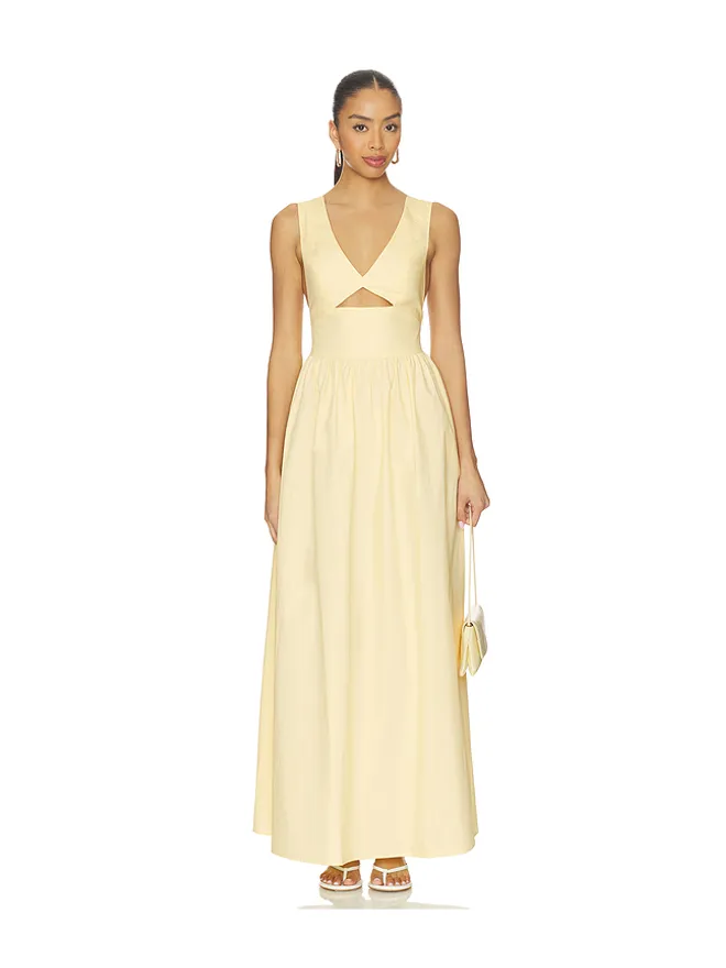 Susana Monaco Susana Monaco POPLIN CROSS BACK ドレスの商品画像