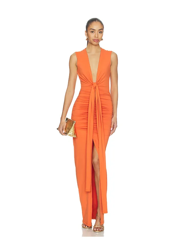 Susana Monaco Susana Monaco TIE FRONT ドレスの商品画像