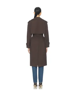 Susana Monaco ダブルニットトレンチコート - サムネイル4