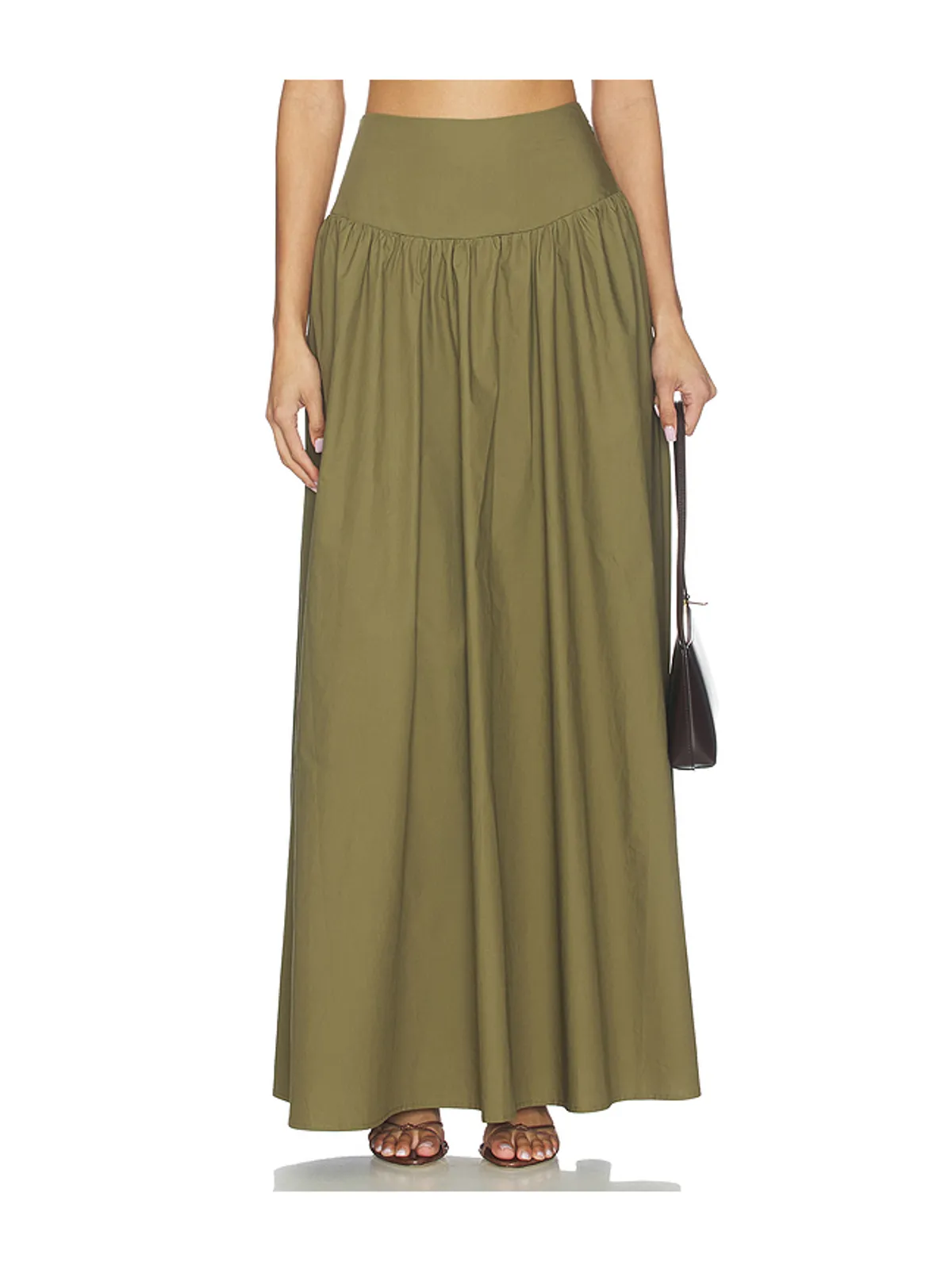 Susana Monaco POPLIN DROP WAIST スカート - 画像1