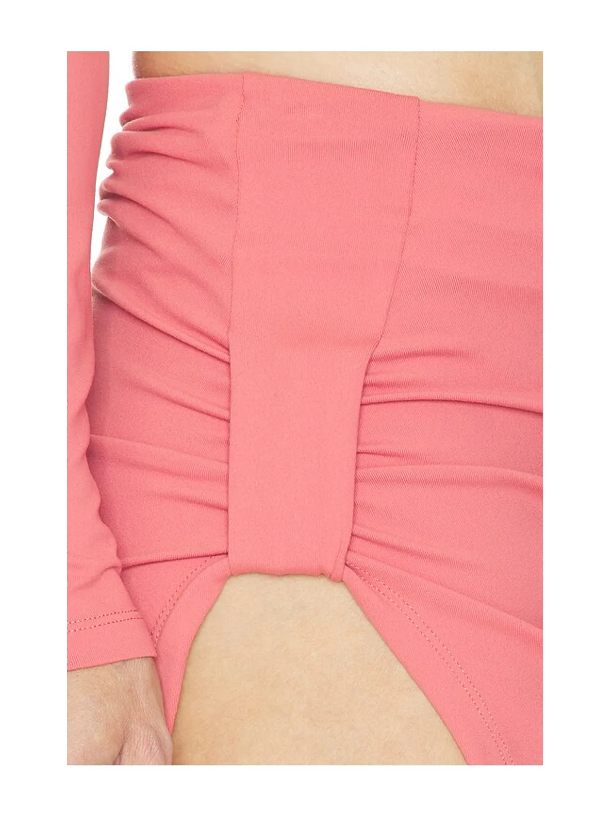 Susana Monaco SIDE GATHERED WITH ATTACHED BODYSUIT LINING スカート - 画像6