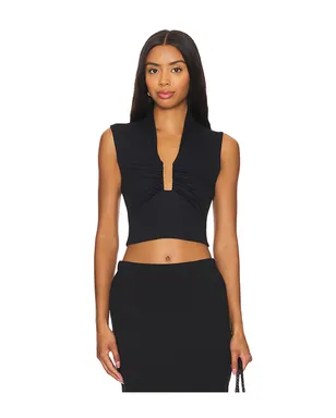Susana Monaco SQUARE WIRE SLEEVELESS トップ - サムネイル1