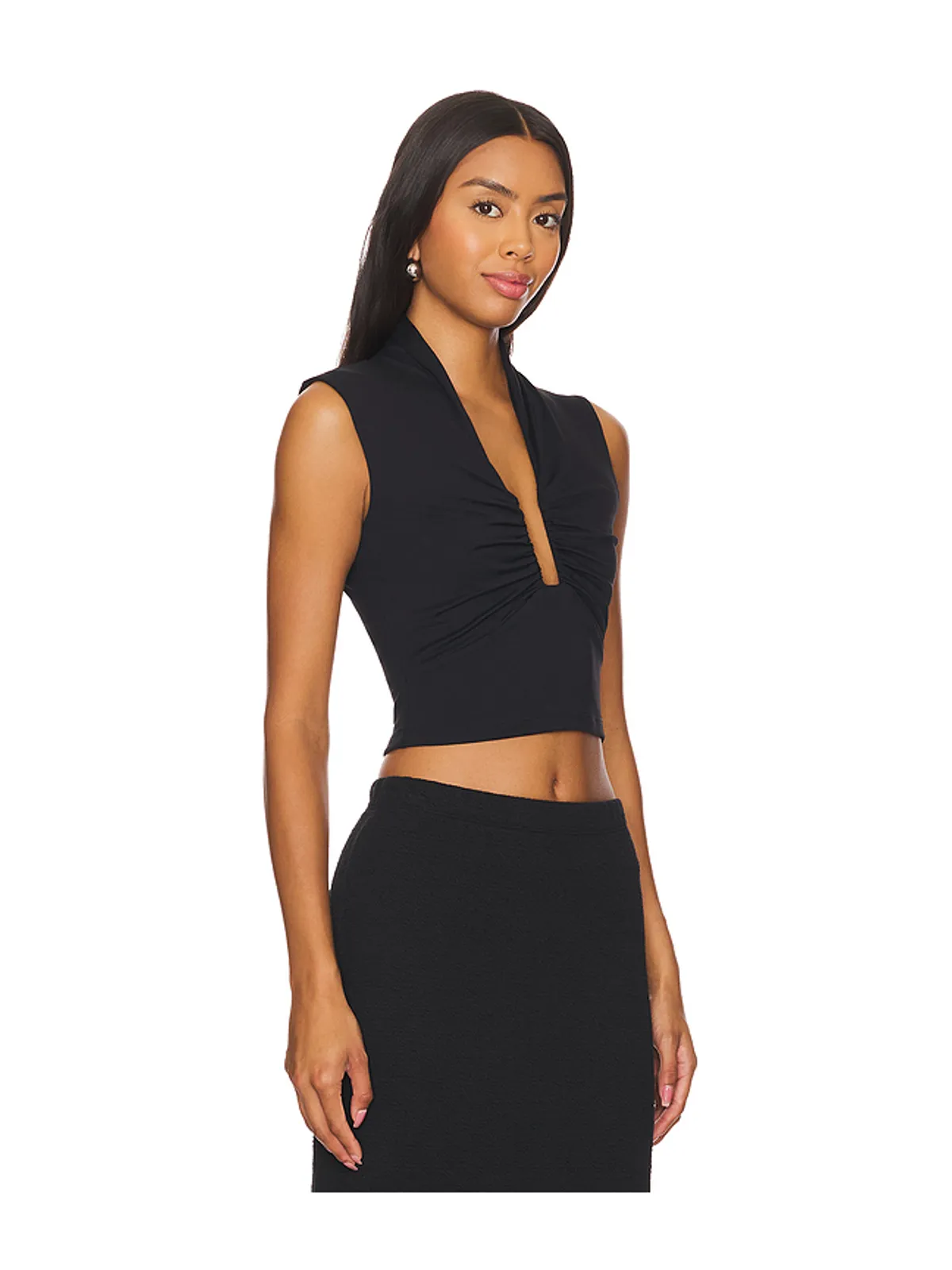 Susana Monaco SQUARE WIRE SLEEVELESS トップ - 画像2