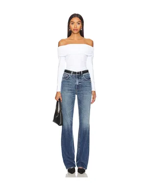 Susana Monaco OFF THE SHOULDER GATHERED LONG SLEEVE トップ - サムネイル4