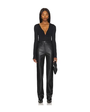 Susana Monaco V-NECK LONG SLEEVE トップ - サムネイル4