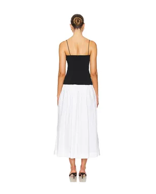 SWF DROP WAIST ドレス - Black,White. - サムネイル3