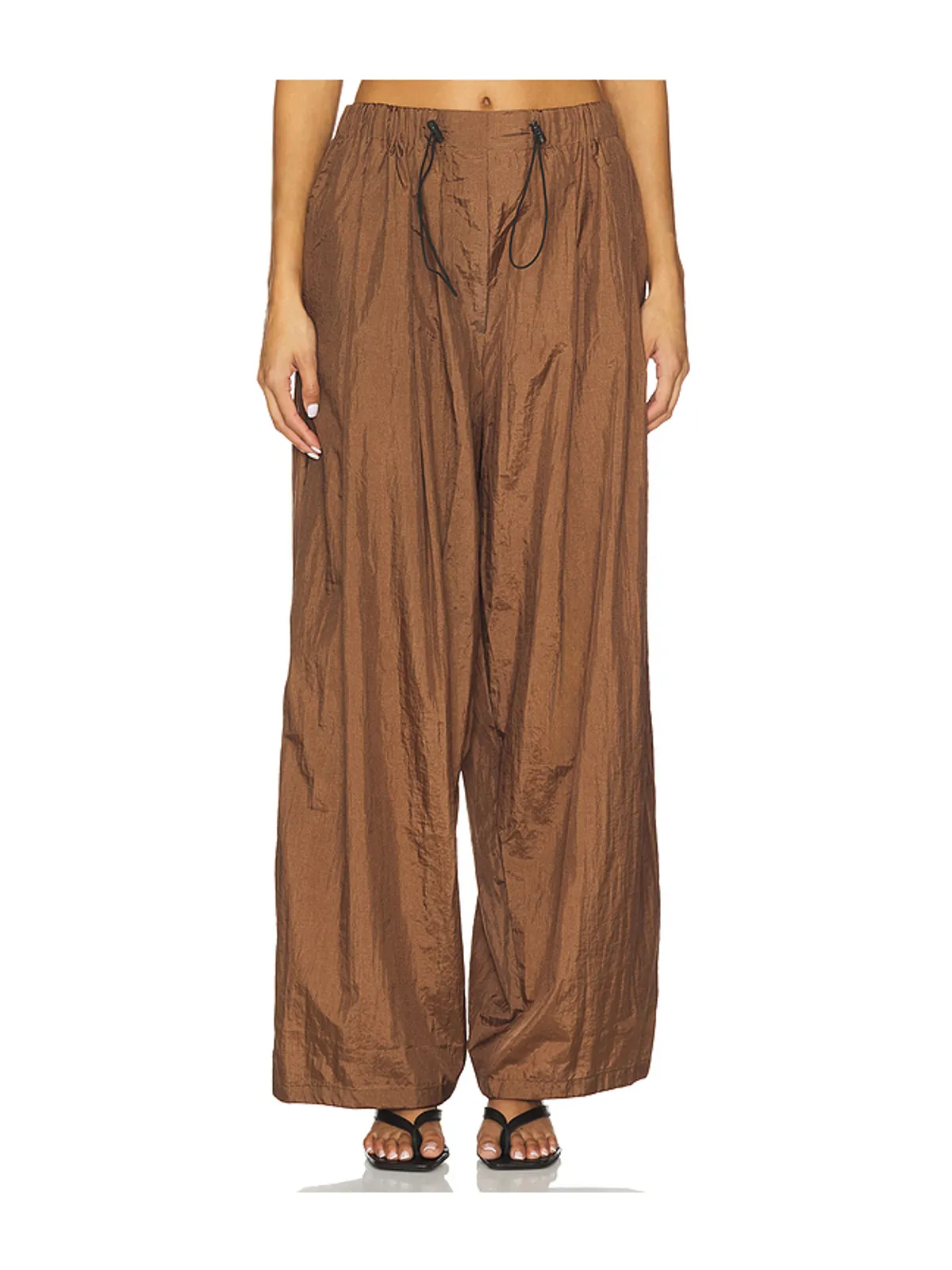 SWF Parachute Draped Wide-Leg Pant - 画像2