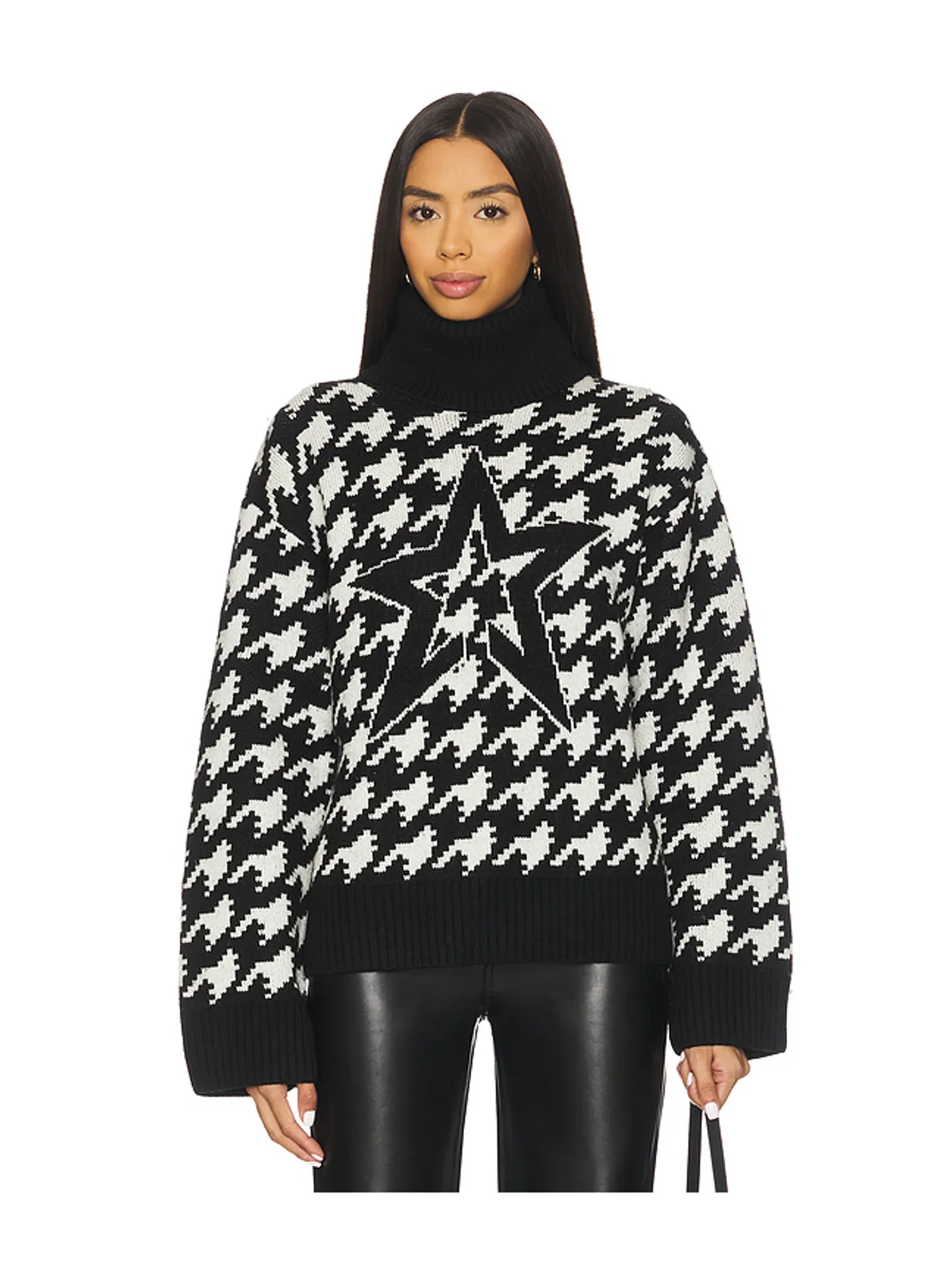 Perfect Moment CHUNKY HOUNDSTOOTH セーター - 画像1