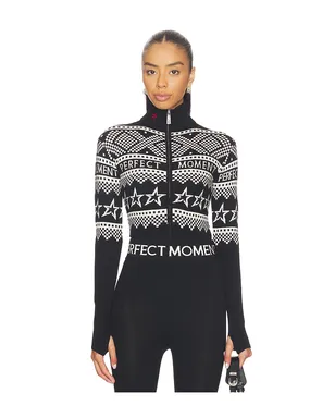 Perfect Moment HOLIDAY BODY セーター - Black,White. - サムネイル1