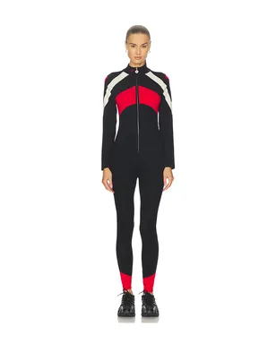 Perfect Moment TIGNES ジャンプスーツ - Black,Red. - サムネイル2