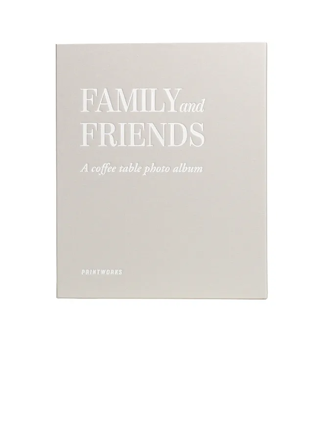 Printworks Printworks PHOTO ALBUM FAMILY AND FRIENDS フォトアルバムの商品画像