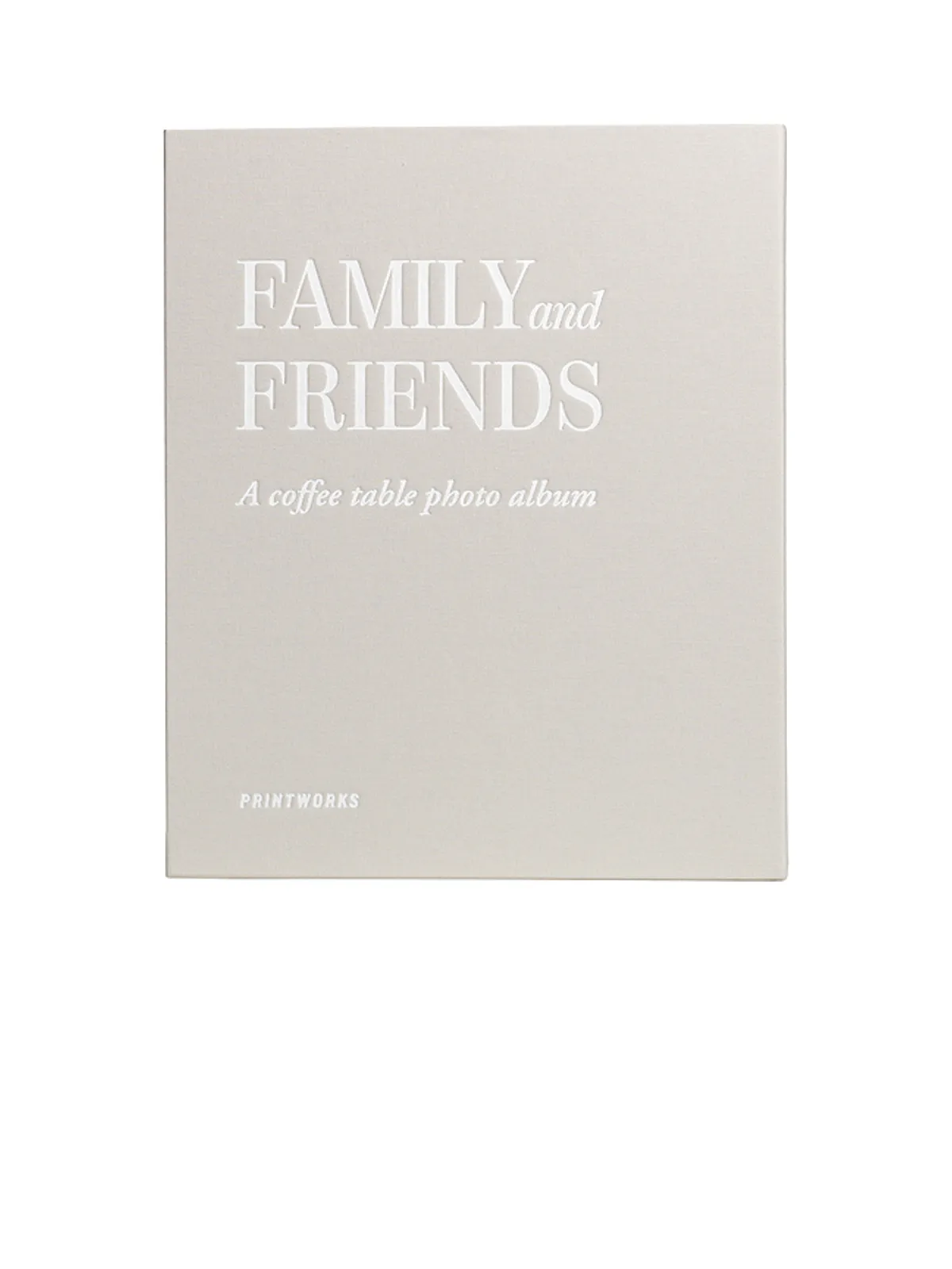 Printworks PHOTO ALBUM FAMILY AND FRIENDS フォトアルバム - 画像1