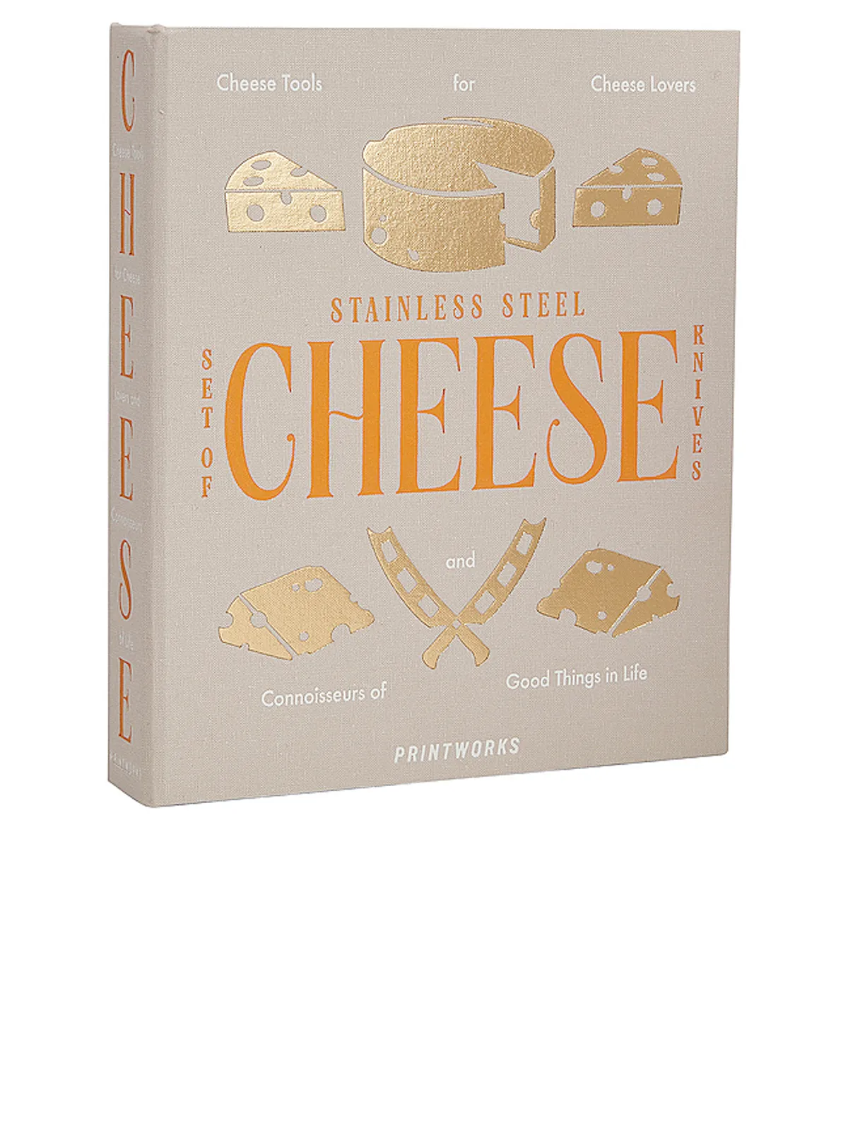 Printworks THE ESSENTIALS CHEESE TOOLS チーズツール - Beige/Yellow. - 画像2