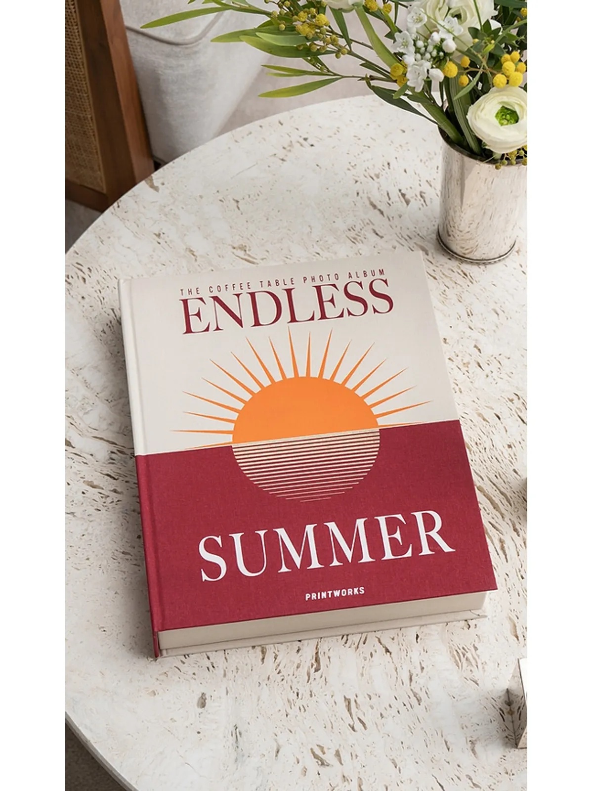 Printworks ENDLESS SUMMER MAROON PHOTO ALBUM フォトアルバム - 画像3