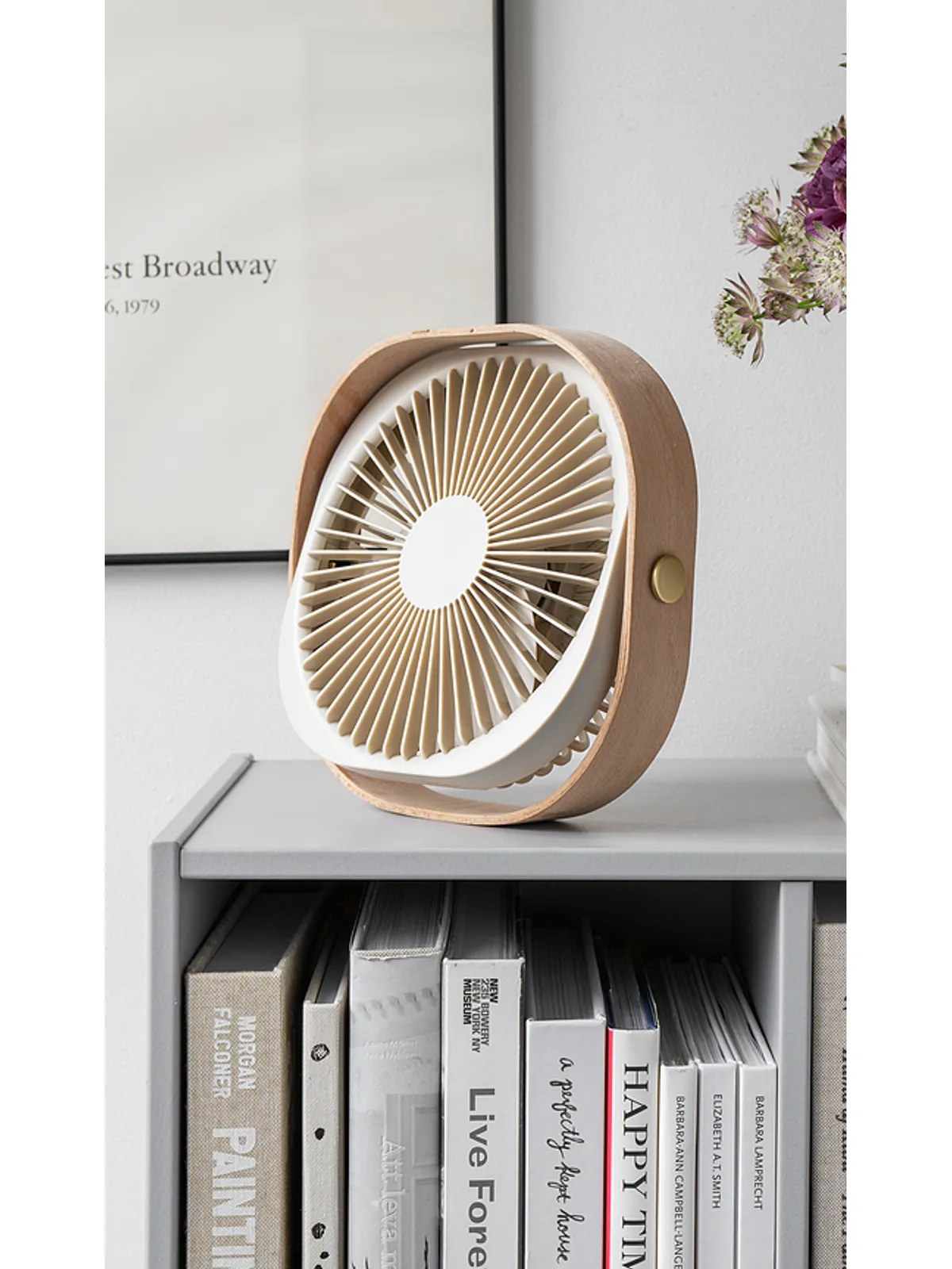 Printworks FANTASTIC WOOD, BEIGE TABLE FAN ファン - 画像2
