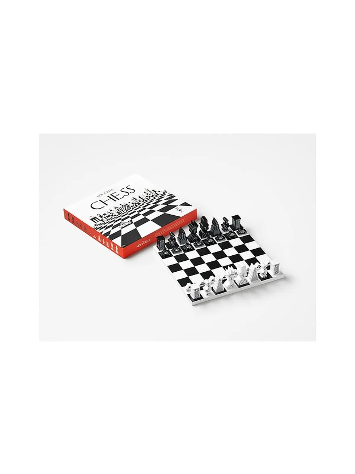 Printworks CHESS NYC THE NEW YORKER X PRINTWORKS チェスセット - Black,White. - 画像3
