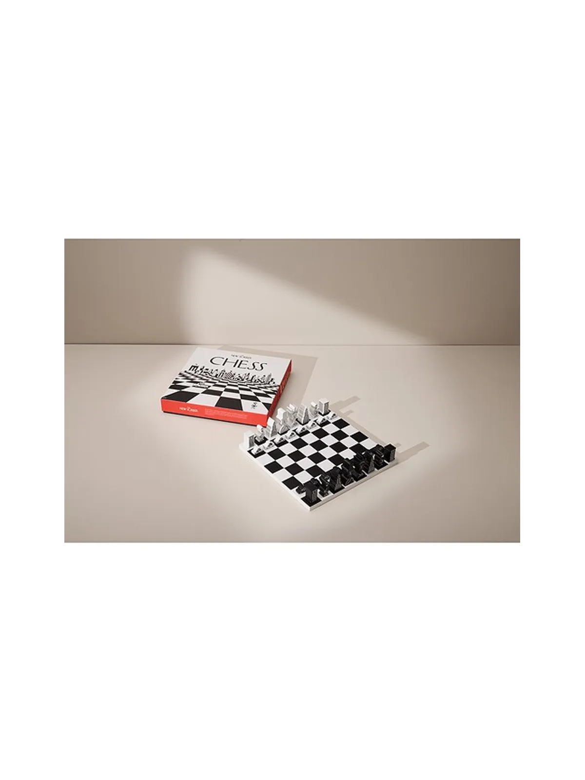 Printworks CHESS NYC THE NEW YORKER X PRINTWORKS チェスセット - Black,White. - 画像4