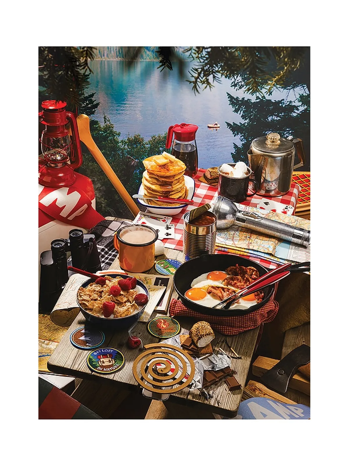 Piecework HAPPY CAMPER 1000 PIECE PUZZLE パズル - 画像3