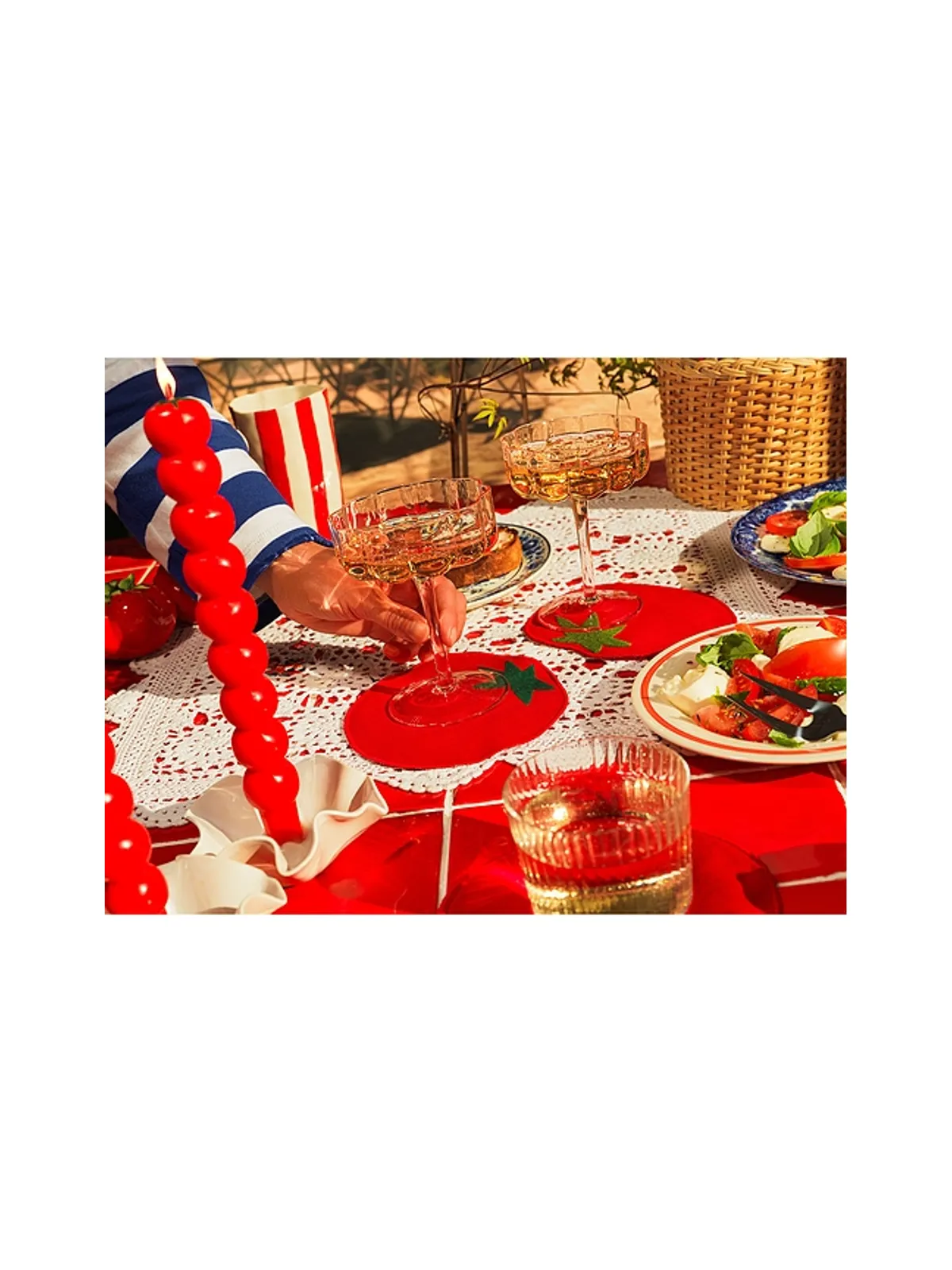Piecework TOMATO NAPKINS ナプキン - 画像4