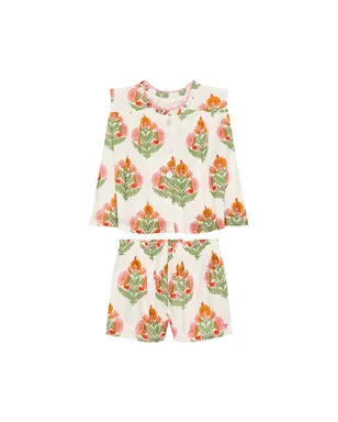Pink Chicken MISHA トップスとショートパンツセット - サムネイル1