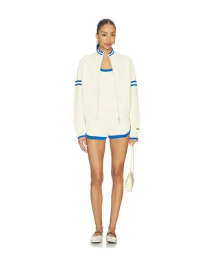 P.E Nation ODYSSEY ニットカーディガン - White,Blue. - サムネイル5