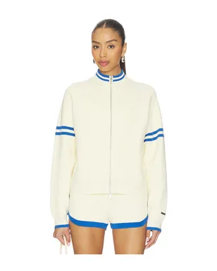 P.E Nation ODYSSEY ニットカーディガン - White,Blue. - サムネイル2