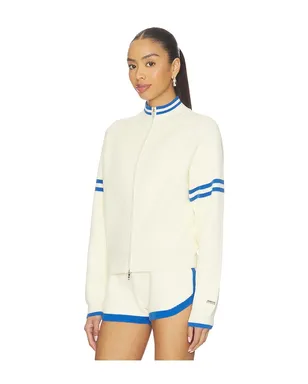P.E Nation ODYSSEY ニットカーディガン - White,Blue. - サムネイル3