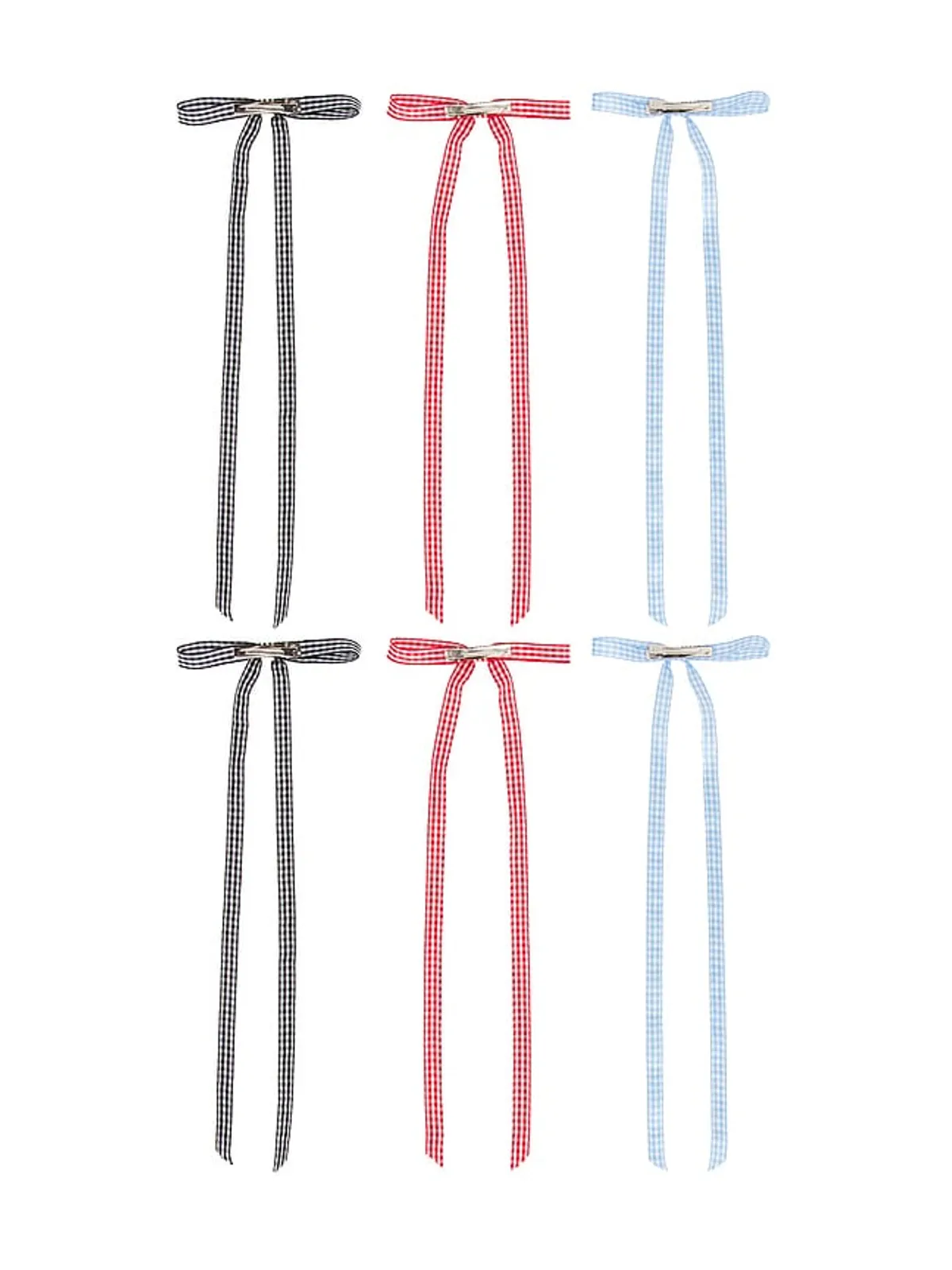 petit moments ヘアリボン - Red,Black,Baby Blue. - 画像3