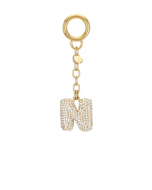 petit moments BUBBLE INITIAL PAVE キーチェーン - サムネイル1