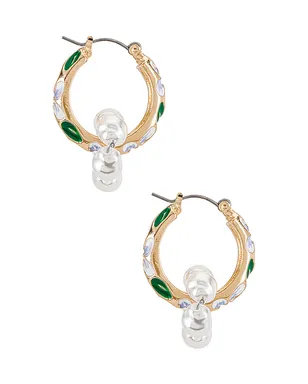 petit moments ドロップフープ - Metallic Gold,Blue. - サムネイル2
