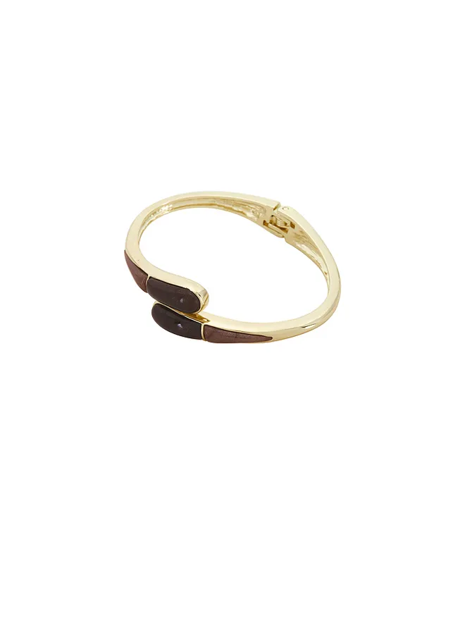 petit moments petit moments LIVORNO カフ - Metallic Gold,Brown.の商品画像