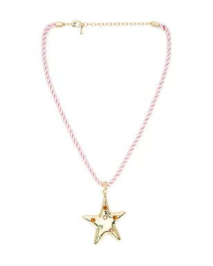 petit moments SEA ペンダントネックレス - Metallic Gold,Pink. - サムネイル1