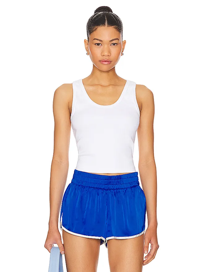 perfectwhitetee perfectwhitetee STRUCTURED RIB ブラフレンドリータンクの商品画像