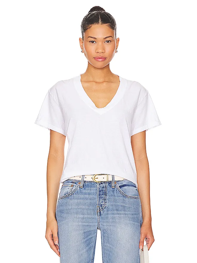 perfectwhitetee perfectwhitetee COTTON BOXY VネックTシャツの商品画像