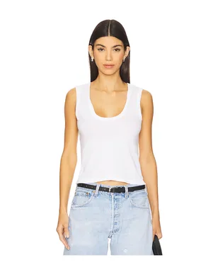 perfectwhitetee KHARA スクープタンクトップ - サムネイル1