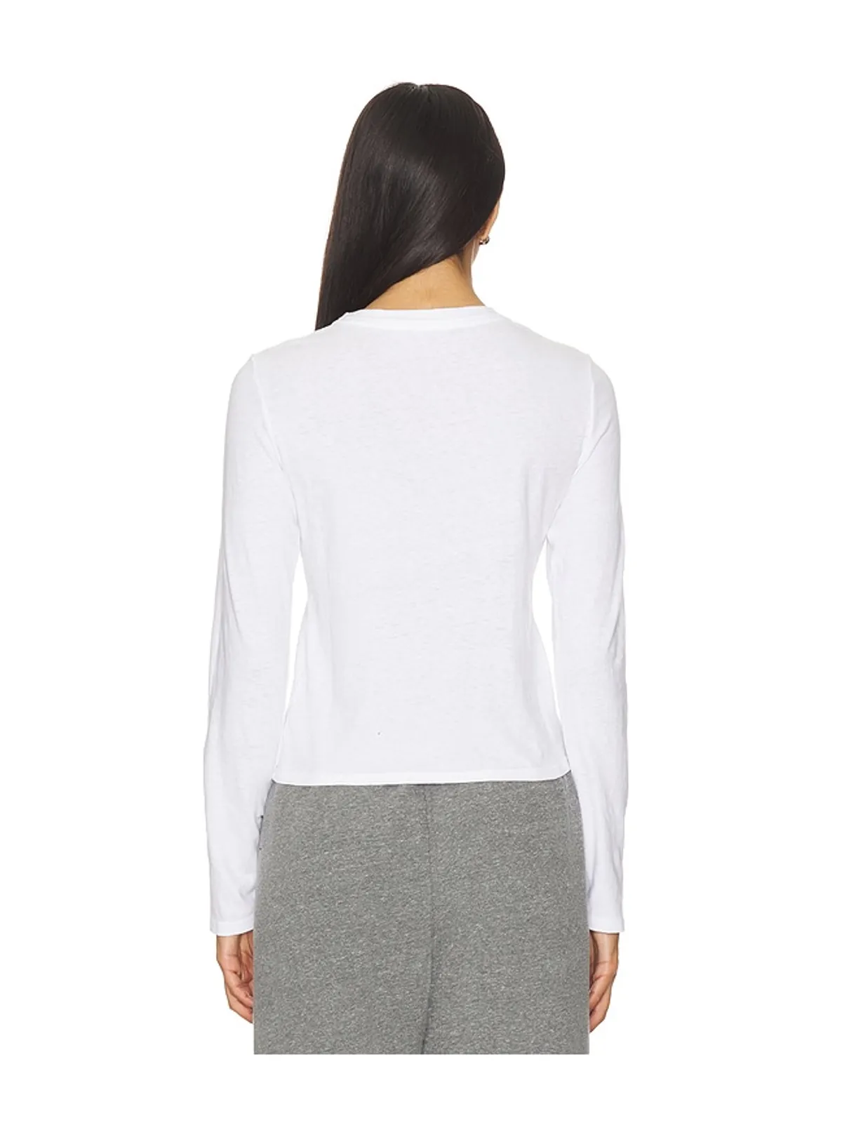 perfectwhitetee JAMIE コットン長袖トップス - 画像3