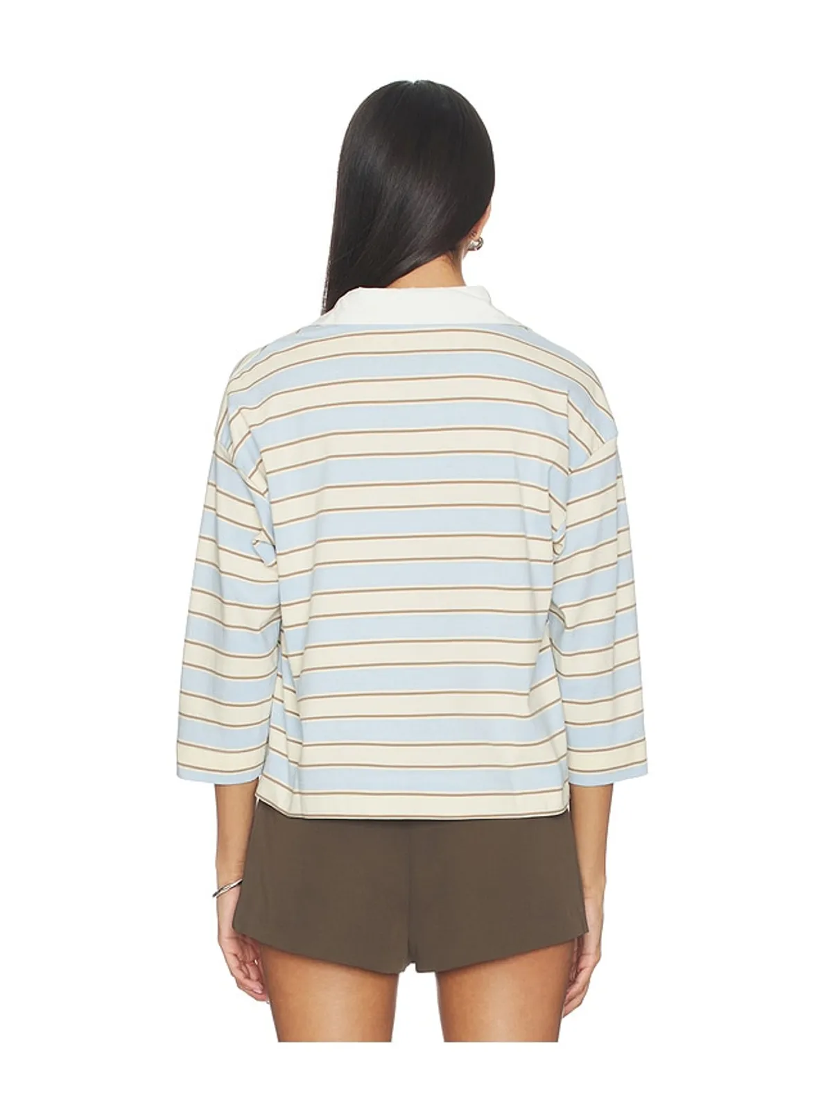 perfectwhitetee コットンラグビーポロシャツ - 画像3