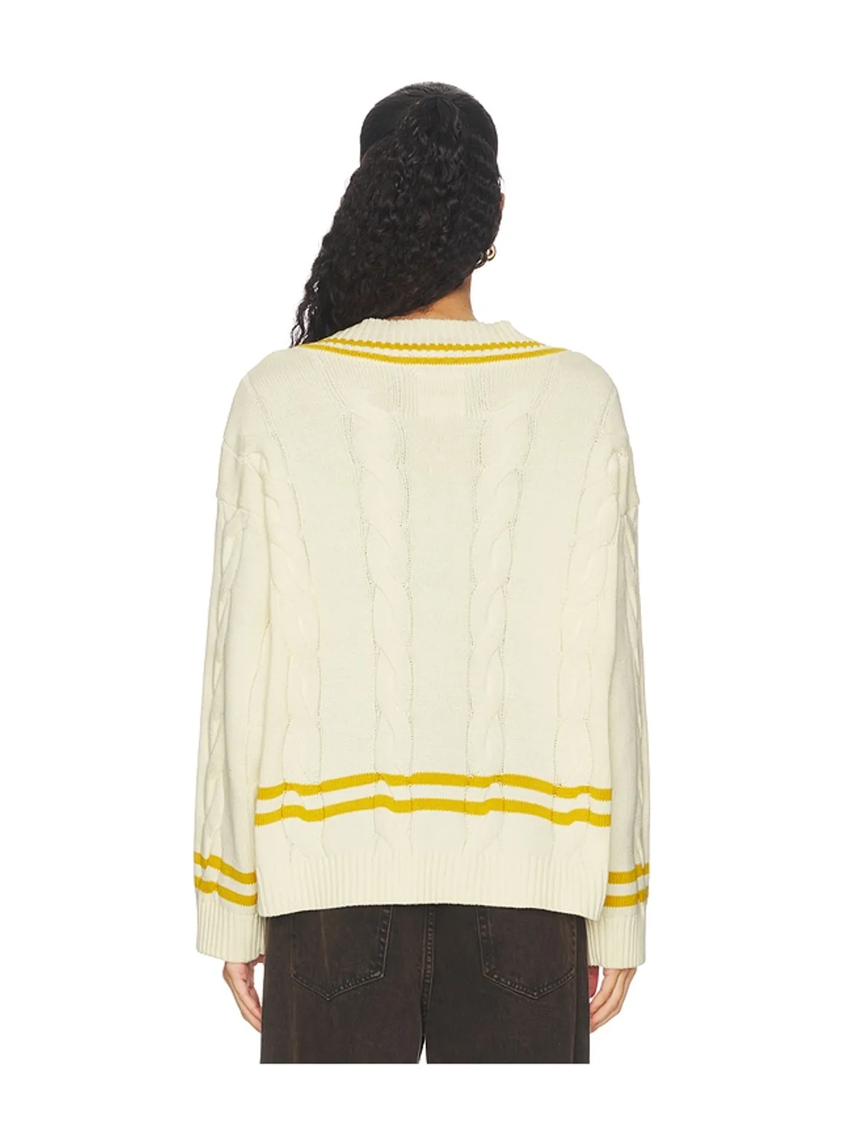 Found CRICKET プルオーバー - Cream,Mustard. - 画像4
