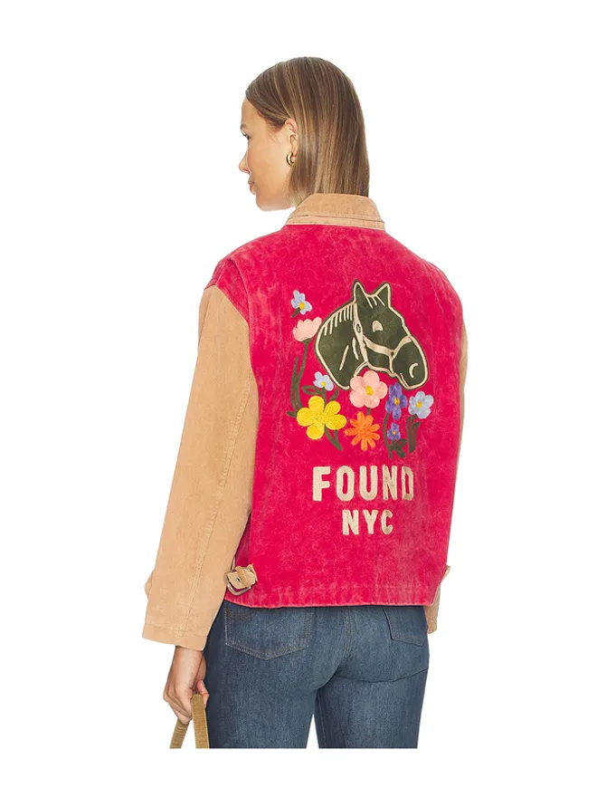 Found Found FIELD シャケット - Brown,Red.の商品画像