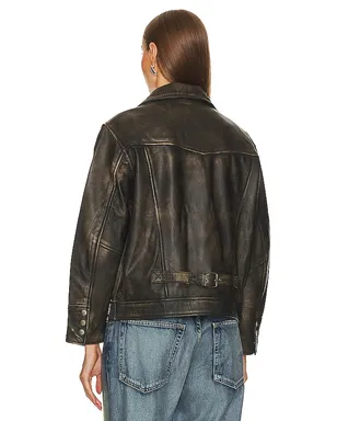 Found LEATHER POCKET ジャケット - サムネイル4