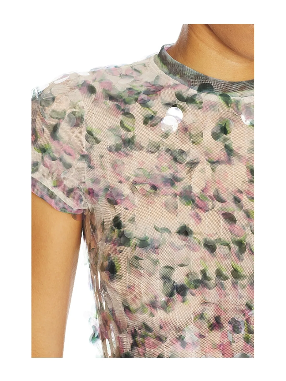 Paris Georgia MERMAID Tシャツ - Pink,Green. - 画像5