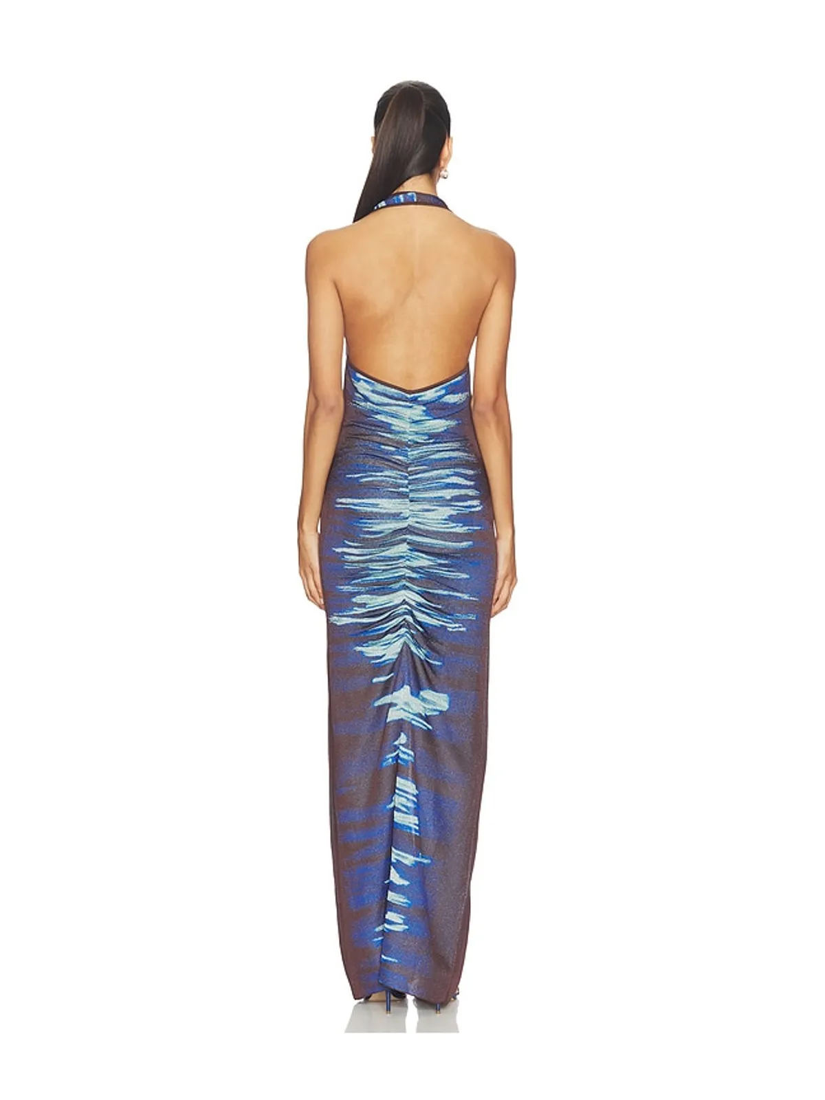 PH5 ROHU LAKE PRINT LONG ドレス - 画像3