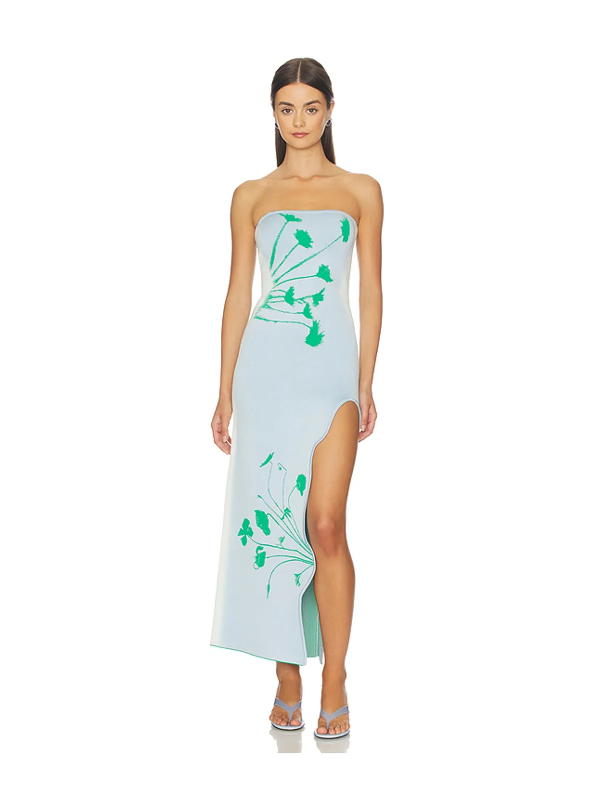 PH5 IRIS FLOWER PRINT MAXI TANK ドレス - 画像1